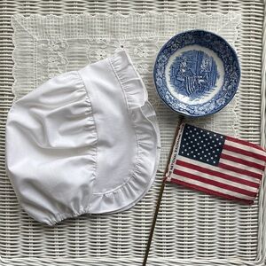 Colonial Early American Girl Adult Mob Cap